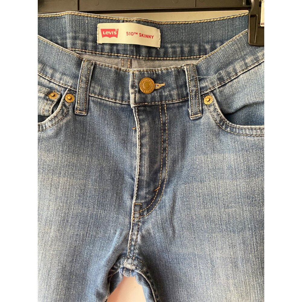 Levis 510™ Skinny Jeans 14 Reg W27 L27 Blue Denim